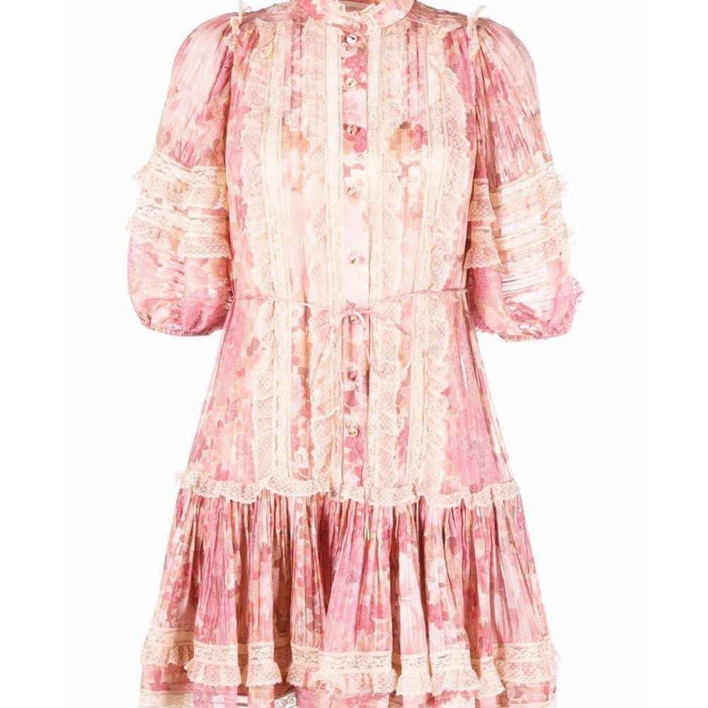 Zimmermann floral print mini dress